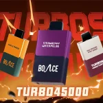 Bounce Turbos 45.000 (45K) sug – engangs-e-cigaret på lager i EU | Bærbar e-cigaret med kraftige sug og nikotinindhold på 2%/5%, genopladelig, 10 frugtsmag